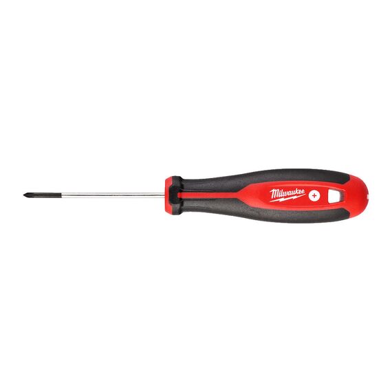 Отвертка магнитная Milwaukee TRI-LOBE SCREWDRIVER PH0 x 75 MM с трехгранной рукояткой - 4932471785, Тип отвертки: PH 0, Модель: TRI-LOBE SCREWDRIVER PH0 x 75 MM, Длина (мм): 75, внеший вид