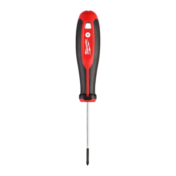 Отвертка магнитная Milwaukee TRI-LOBE SCREWDRIVER PH0 x 75 MM с трехгранной рукояткой - 4932471785, Тип отвертки: PH 0, Модель: TRI-LOBE SCREWDRIVER PH0 x 75 MM, внеший вид, изображение 2