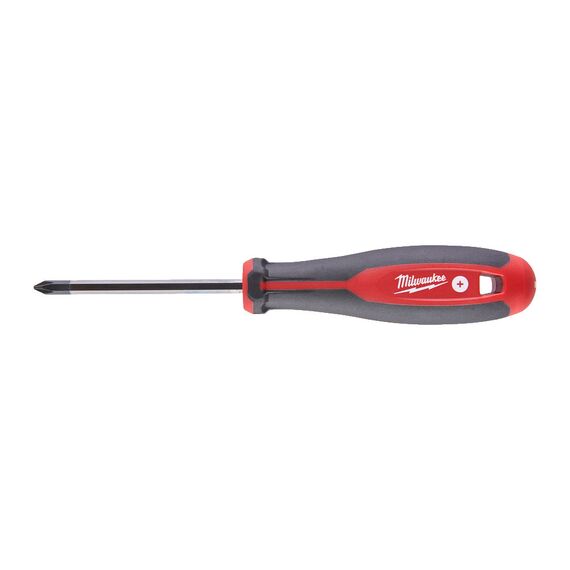 Отвертка магнитная Milwaukee TRI-LOBE SCREWDRIVER PH1 x 100 MM с трехгранной рукояткой - 4932471786, Тип отвертки: PH 1, Модель: TRI-LOBE SCREWDRIVER PH1 x 100 MM, Длина (мм): 100, внеший вид
