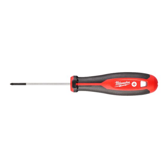 Отвертка магнитная Milwaukee TRI-LOBE SCREWDRIVER PZ0 x 75 MM с трехгранной рукояткой - 4932471790, Тип отвертки: PZ 0, Модель: TRI-LOBE SCREWDRIVER PZ0 x 75 MM, Длина (мм): 75, внеший вид