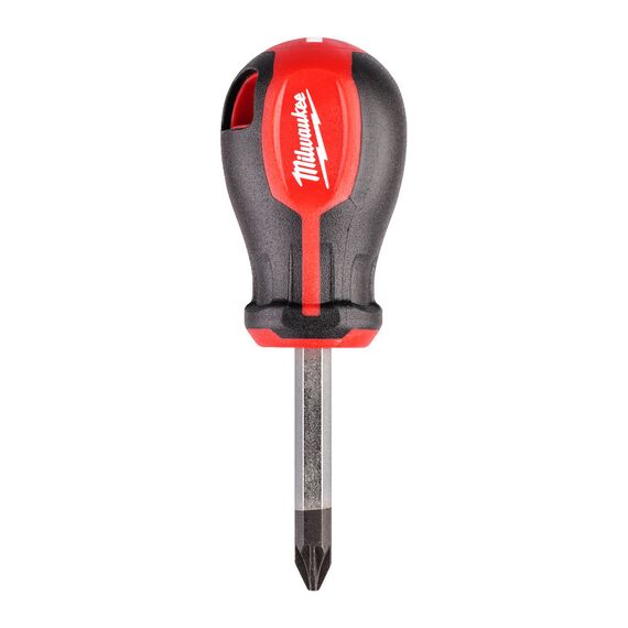 Отвертка магнитная Milwaukee TRI-LOBE SCREWDRIVER PZ2 x 45 MM с трехгранной рукояткой - 4932471792, Тип отвертки: PZ 2, Модель: TRI-LOBE SCREWDRIVER PZ2 x 45 MM, внеший вид, изображение 2