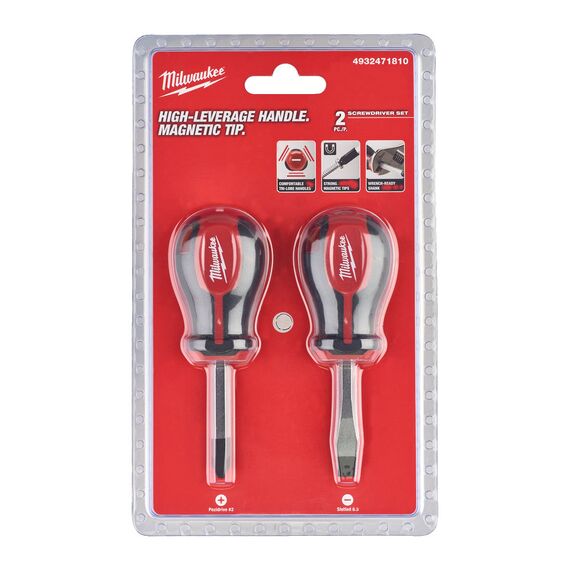 Набор отверток магнитных Milwaukee TRI-LOBE SCREWDRIVER SET 2pcs с трехгранной рукояткой - 4932471810, Модель: TRI-LOBE SCREWDRIVER SET 2pcs, внеший вид, изображение 4