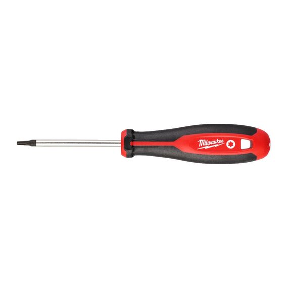 Отвертка магнитная Milwaukee TRI-LOBE SCREWDRIVER TX15 x 75 MM с трехгранной рукояткой - 4932471800, Тип отвертки: TX 15, Модель: TRI-LOBE SCREWDRIVER TX15 x 75 MM, Длина (мм): 75, внеший вид