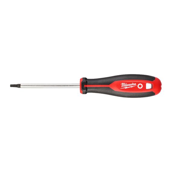 Отвертка магнитная Milwaukee TRI-LOBE SCREWDRIVER TX25 x 100 MM с трехгранной рукояткой - 4932471802, Тип отвертки: TX 25, Модель: TRI-LOBE SCREWDRIVER TX25 x 100 MM, Длина (мм): 100, внеший вид