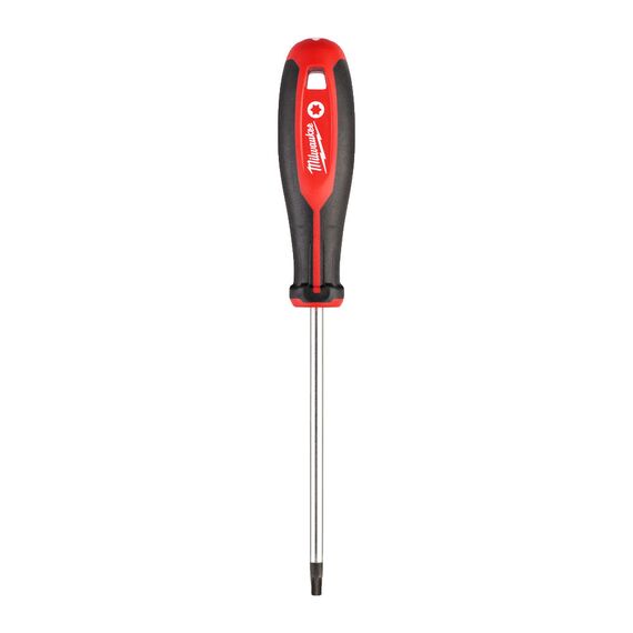 Отвертка магнитная Milwaukee TRI-LOBE SCREWDRIVER TX30 x 125 MM с трехгранной рукояткой - 4932471803, Тип отвертки: TX 30, Модель: TRI-LOBE SCREWDRIVER TX30 x 125 MM, Длина (мм): 125, внеший вид, изображение 2