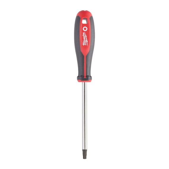 Отвертка магнитная Milwaukee TRI-LOBE SCREWDRIVER TX40 x 125 MM с трехгранной рукояткой - 4932471804, Тип отвертки: TX 40, Модель: TRI-LOBE SCREWDRIVER TX40 x 125 MM, Длина (мм): 125, внеший вид, изображение 2