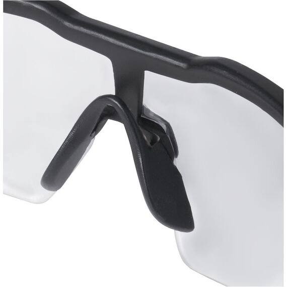 Очки защитные Milwaukee CLEAR SAFETY GLASSES - 4932471881, Модель: SAFETY CLEAR, Цвет: Прозрачные, внеший вид, изображение 3