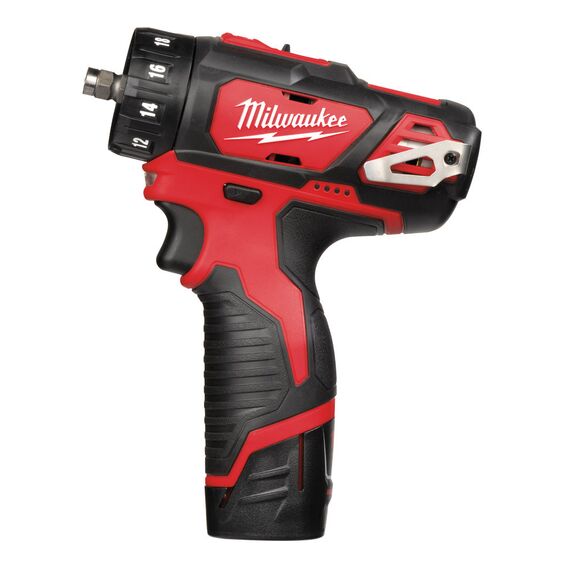 Аккумуляторная дрель-шуруповерт Milwaukee M12 BDDX-202C - 4933447830, Модель: M12 BDDX-202C, внеший вид, изображение 4