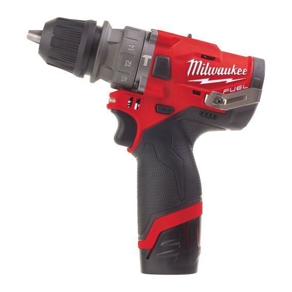 Аккумуляторная ударная дрель-шуруповерт со сменным патроном Milwaukee M12 FPDXKIT-202X - 4933464138, Модель: M12 FPDXKIT-202X, внеший вид