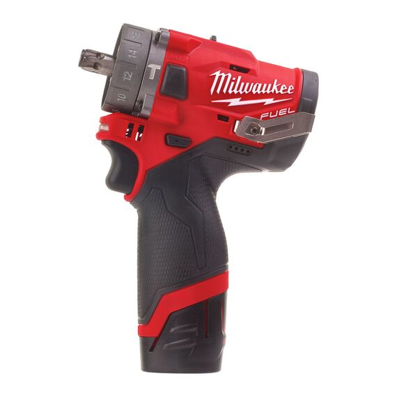 Аккумуляторная ударная дрель-шуруповерт со сменным патроном Milwaukee M12 FPDXKIT-202X - 4933464138, Модель: M12 FPDXKIT-202X, внеший вид, изображение 3