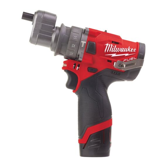 Аккумуляторная ударная дрель-шуруповерт со сменным патроном Milwaukee M12 FPDXKIT-202X - 4933464138, Модель: M12 FPDXKIT-202X, внеший вид, изображение 5