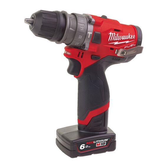 Аккумуляторная ударная дрель-шуруповерт со сменным патроном Milwaukee M12 FPDXKIT-602X - 4933464189, Модель: M12 FPDXKIT-602X, внеший вид, изображение 2