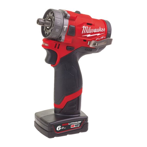 Аккумуляторная ударная дрель-шуруповерт со сменным патроном Milwaukee M12 FPDXKIT-602X - 4933464189, Модель: M12 FPDXKIT-602X, внеший вид, изображение 4