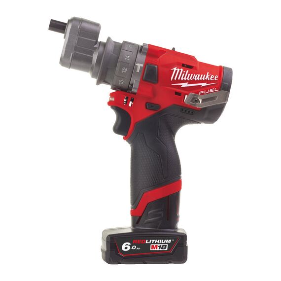 Аккумуляторная ударная дрель-шуруповерт со сменным патроном Milwaukee M12 FPDXKIT-602X - 4933464189, Модель: M12 FPDXKIT-602X, внеший вид, изображение 5