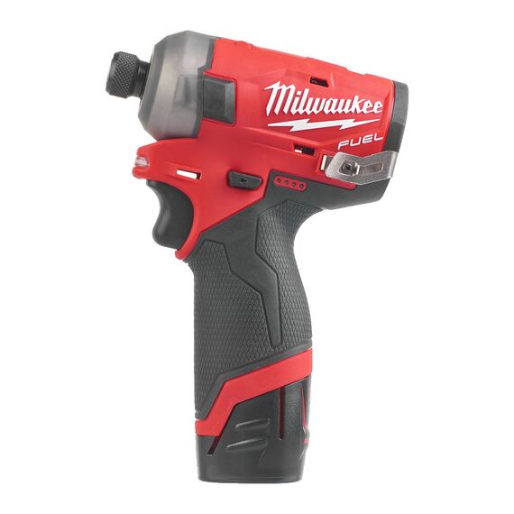 Аккумуляторный импульсный гидравлический винтоверт Milwaukee M12 FQID-202X - 4933464973, Модель: M12 FQID-202X, внеший вид, изображение 3