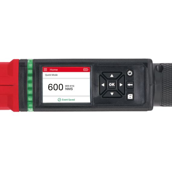 Электронный динамометрический ключ Milwaukee M12 ONEFTR38-201C - 4933464967, Модель: M12 ONEFTR38-201C, фото, изображение 5 Электронный динамометрический ключ Milwaukee M12 ONEFTR38-201C - 4933464967, Модель: M12 ONEFTR38-201C, внеший вид, изображение 5