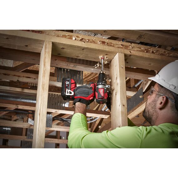 Аккумуляторная бесщеточная дрель-шуруповерт Milwaukee M18 BLDD2-502X - 4933464515, Модель: M18 BLDD2-502X, внеший вид, изображение 15