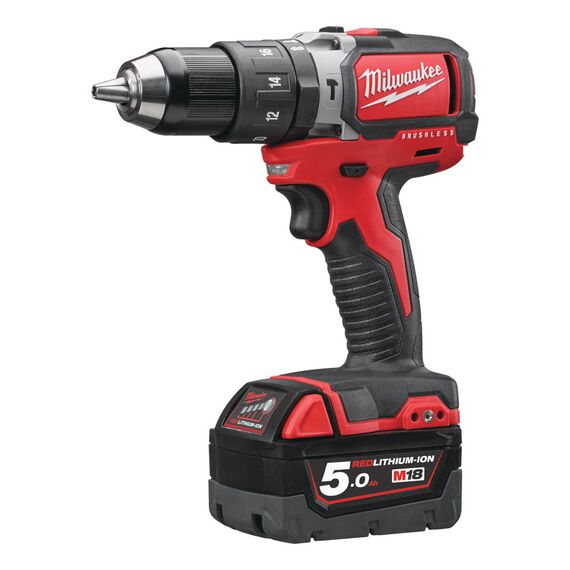 Аккумуляторная ударная дрель-шуруповерт Milwaukee M18 BLPD-502C - 4933448472, Модель: M18 BLPD-502C, внеший вид, изображение 3