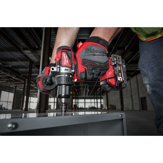 Аккумуляторная ударная дрель-шуруповерт Milwaukee M18 BLPD2-502X - 4933464517, Модель: M18 BLPD2-502X, фото, изображение 16 Аккумуляторная ударная дрель-шуруповерт Milwaukee M18 BLPD2-502X - 4933464517, Модель: M18 BLPD2-502X, внеший вид, изображение 16