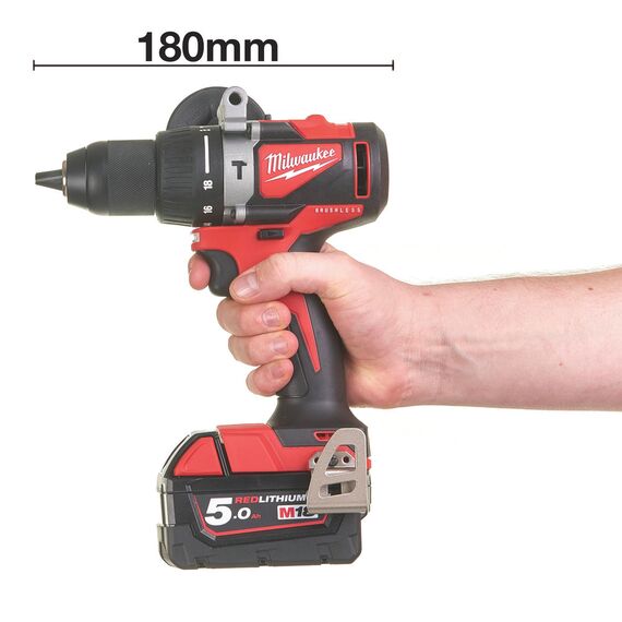 Аккумуляторная ударная дрель-шуруповерт Milwaukee M18 BLPD2-502X - 4933464517, Модель: M18 BLPD2-502X, фото, изображение 4 Аккумуляторная ударная дрель-шуруповерт Milwaukee M18 BLPD2-502X - 4933464517, Модель: M18 BLPD2-502X, внеший вид, изображение 4