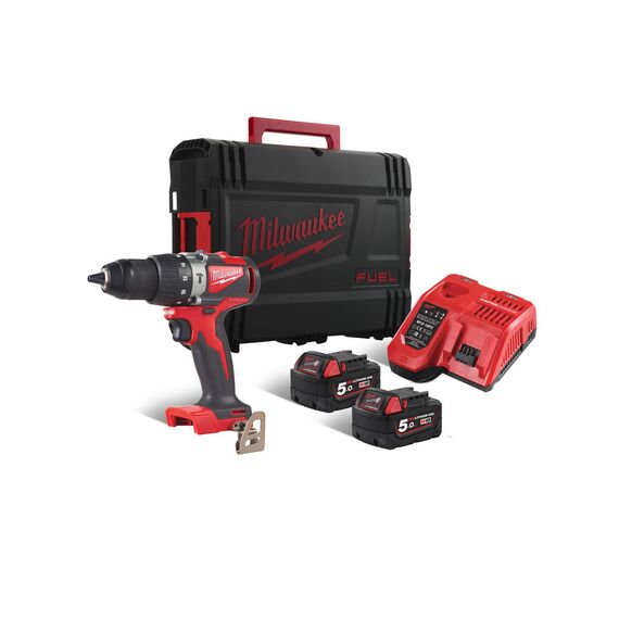 Аккумуляторная ударная дрель-шуруповерт Milwaukee M18 BLPD2-502X - 4933464517, Модель: M18 BLPD2-502X, фото, изображение 3 Аккумуляторная ударная дрель-шуруповерт Milwaukee M18 BLPD2-502X - 4933464517, Модель: M18 BLPD2-502X, внеший вид, изображение 3