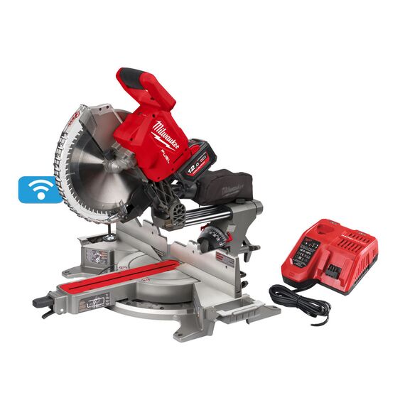 Аккумуляторная торцовочная пила Milwaukee M18 FMS305-121 - 4933471123, внеший вид, изображение 2