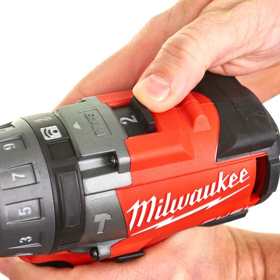 Аккумуляторная ударная дрель-шуруповерт Milwaukee M18 ONEPD-0 - 4933451146, Модель: M18 ONEPD-0, фото, изображение 8 Аккумуляторная ударная дрель-шуруповерт Milwaukee M18 ONEPD-0 - 4933451146, Модель: M18 ONEPD-0, внеший вид, изображение 8