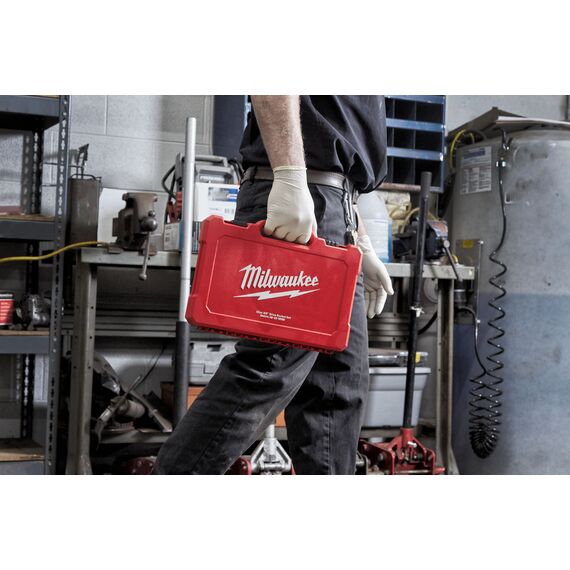 Набор головок с трещоткой Milwaukee METRIC ⅜″ RATCHET w SOCKET SET 32 PC - 4932464945, внеший вид, изображение 5