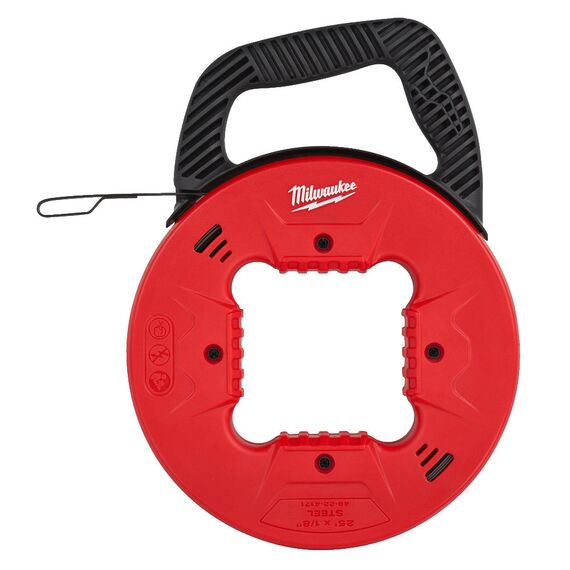 Протяжка для кабеля стальная Milwaukee STEEL FISH TAPE 7.5M - 4932472120, внеший вид