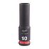 Ударная головка Milwaukee 10 MM ⅜˝ IMPACT SOCKET DEEP удлиненная - 4932480284, Модель: 10 MM ⅜˝ IMPACT SOCKET DEEP, фото Ударная головка Milwaukee 10 MM ⅜˝ IMPACT SOCKET DEEP удлиненная - 4932480284, Модель: 10 MM ⅜˝ IMPACT SOCKET DEEP, внеший вид