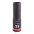 Ударная головка Milwaukee 11 MM ⅜˝ IMPACT SOCKET DEEP удлиненная - 4932480285, Модель: 11 MM ⅜˝ IMPACT SOCKET DEEP, фото Ударная головка Milwaukee 11 MM ⅜˝ IMPACT SOCKET DEEP удлиненная - 4932480285, Модель: 11 MM ⅜˝ IMPACT SOCKET DEEP, внеший вид