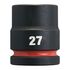 Ударная головка Milwaukee 27 MM ¾˝ IMPACT SOCKET STD - 4932480367, Модель: 27 MM ¾˝ IMPACT SOCKET STD, фото Ударная головка Milwaukee 27 MM ¾˝ IMPACT SOCKET STD - 4932480367, Модель: 27 MM ¾˝ IMPACT SOCKET STD, внеший вид