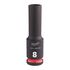 Ударная головка Milwaukee 8 MM ⅜˝ IMPACT SOCKET DEEP удлиненная - 4932480282, Модель: 8 MM ⅜˝ IMPACT SOCKET DEEP, фото Ударная головка Milwaukee 8 MM ⅜˝ IMPACT SOCKET DEEP удлиненная - 4932480282, Модель: 8 MM ⅜˝ IMPACT SOCKET DEEP, внеший вид