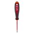 Трехгранная отвертка, изолированная Milwaukee TRI-LOBE VDE SCREWDRIVER-SLOTTED 0.4 X 2.5 X 75 - 4932478712, Тип отвертки: SL 0,4 x 2,5, Модель: TRI-LOBE VDE SCREWDRIVER-SLOTTED 0.4 X 2.5 X 75, Длина (мм): 75, фото Трехгранная отвертка, изолированная Milwaukee TRI-LOBE VDE SCREWDRIVER-SLOTTED 0.4 X 2.5 X 75 - 4932478712, Тип отвертки: SL 0,4 x 2,5, Модель: TRI-LOBE VDE SCREWDRIVER-SLOTTED 0.4 X 2.5 X 75, Длина (мм): 75, внеший вид