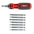 Универсальная отвертка с трещоткой Milwaukee 10 IN 1 RATCHET MULTI-BIT SCREWDRIVER-UNIVERSAL - 48222311, Модель: 10 IN 1 RATCHET MULTI-BIT SCREWDRIVER-UNIVERSAL, Длина (мм): 152, внеший вид