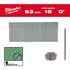 Гвозди Milwaukee 16G／0°／63MM／G／SC1 2500 PC - 4932498317, Тип скобы / калибр: 16, Модель: 16G／0°／63MM／G／SC1 2500 PC, Длина (мм): 63, внеший вид