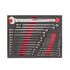 Ложемент с комбинированными ключами Milwaukee MAXBITE METRIC COMBINATION SPANNER FOAM 27 PC SET - 4932493247, Модель: MAXBITE METRIC COMBINATION SPANNER FOAM 27 PC SET, фото Ложемент с комбинированными ключами Milwaukee MAXBITE METRIC COMBINATION SPANNER FOAM 27 PC SET - 4932493247, Модель: MAXBITE METRIC COMBINATION SPANNER FOAM 27 PC SET, внеший вид