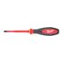 Изолированная отвертка Milwaukee VDE SLIM DRIVER PZ2 X 100 MM - 4932471451, Модель: VDE SLIM DRIVER PZ2 X 100 MM, Длина (мм): 100, фото Изолированная отвертка Milwaukee VDE SLIM DRIVER PZ2 X 100 MM - 4932471451, Модель: VDE SLIM DRIVER PZ2 X 100 MM, Длина (мм): 100, внеший вид