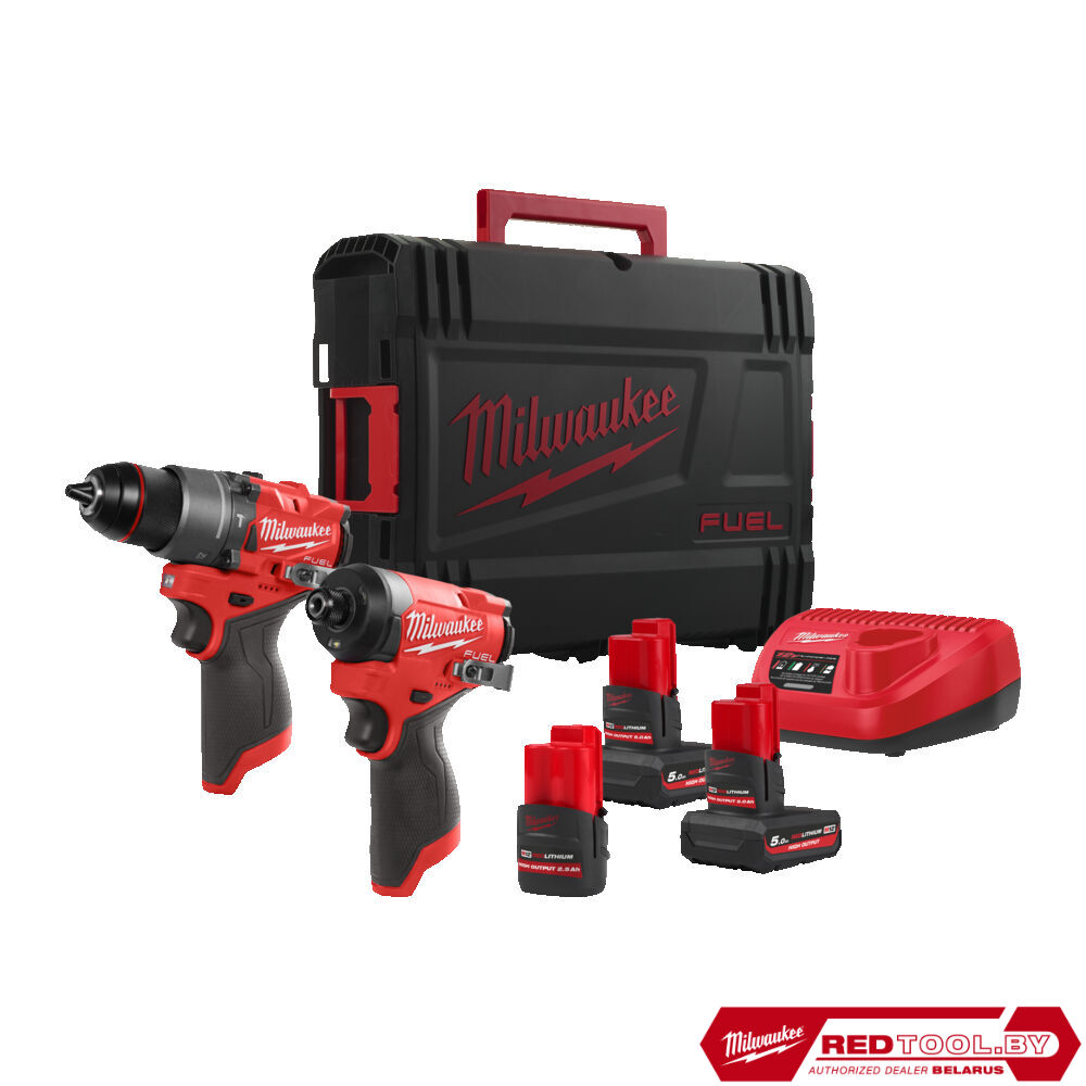 Купить набор инструмента milwaukee m12 fpp2a2-5253x - 4933492513 .